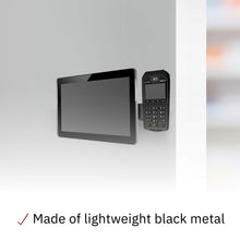 Load image into Gallery viewer, Ingenico Lane 3000/5000/7000/8000 VESA Metal Mounting Bracket for 19" to 23" Monitor, Screw-in Installation, Black