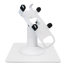 Load image into Gallery viewer, Castles VEGA3000 Low Freestanding Swivel and Tilt Stand with Square Plate (White)