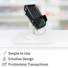 Load image into Gallery viewer, Castles VEGA3000 Low Freestanding Swivel and Tilt Stand with Square Plate (White)