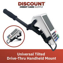 Load image into Gallery viewer, DCCStands Tilted Drive-Thru Handheld Bracket / Mount For Most Terminal Types V3
