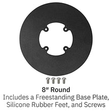 Load image into Gallery viewer, PAX A35 Low Freestanding Swivel and Tilt Stand with Round Plate