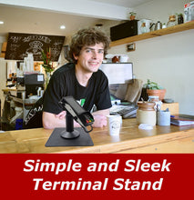 Load image into Gallery viewer, PAX A35 Low Freestanding Swivel and Tilt Stand with Square Plate