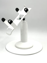 Load image into Gallery viewer, PAX A920 / A920 Pro Freestanding Swivel and Tilt Stand with Round Plate (White)