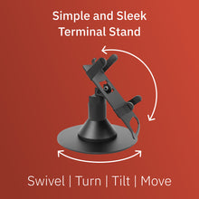 Load image into Gallery viewer, Dejavoo Z8 & Z11 Low Freestanding Swivel and Tilt Stand with Round Plate