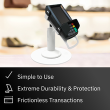 Load image into Gallery viewer, Dejavoo Z8 & Dejavoo Z11 Freestanding Swivel and Tilt Stand with Round Plate (White)