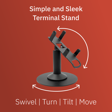 Load image into Gallery viewer, Dejavoo Z8 & Dejavoo Z11 Freestanding Swivel and Tilt Stand with Round Plate