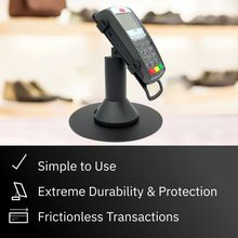Load image into Gallery viewer, Ingenico IPP 310 / 315 / 320 / 350 Freestanding Swivel and Tilt Stand with Round Plate