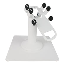 Load image into Gallery viewer, Clover Flex Freestanding Swivel and Tilt Stand with Square Plate (White)