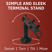 Load image into Gallery viewer, Verifone Vx805 Swivel and Tilt Stand and Spill Cover