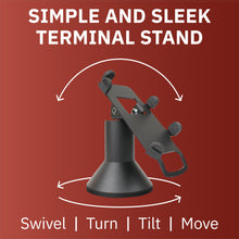 Load image into Gallery viewer, First Data RP10 Low Swivel and Tilt Stand