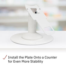 Load image into Gallery viewer, Freestanding Round Base Plate (White)