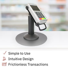 Load image into Gallery viewer, First Data RP10 Freestanding Swivel and Tilt Stand with Round Plate