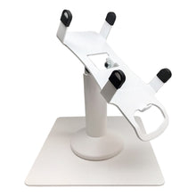 Load image into Gallery viewer, Pax A80 Freestanding Swivel and Tilt Stand with Square Plate (White)