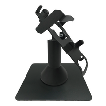 Load image into Gallery viewer, Ingenico IPP 310 / 315 / 320 / 350 Freestanding Swivel and Tilt Stand with Sqaure Plate and Key Locking Mechanism