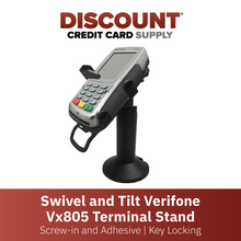 Load image into Gallery viewer, Verifone Vx805 Swivel and Tilt Stand with Key Locking Mechanism