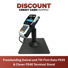 Load image into Gallery viewer, First Data FD35 / FD40 Freestanding Swivel and Tilt Stand