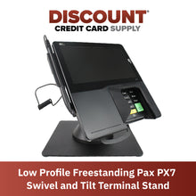Load image into Gallery viewer, Pax PX7 Freestanding Low Swivel and Tilt Stand with Square Plate