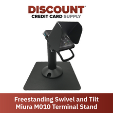 Load image into Gallery viewer, Miura M010 Freestanding Swivel and Tilt Stand with Square Plate and PIN Shield
