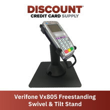 Load image into Gallery viewer, Verifone Vx805 Freestanding Swivel and Tilt Stand with Square Plate
