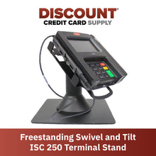 Load image into Gallery viewer, Ingenico ISC 250 Freestanding Swivel and Tilt Stand with Square Plate