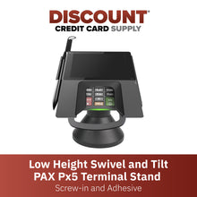 Load image into Gallery viewer, Pax Px5 Low Swivel and Tilt Stand