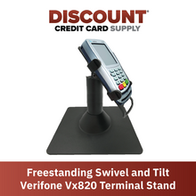 Load image into Gallery viewer, Verifone Vx820 Freestanding Swivel and Tilt Stand