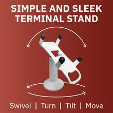 Load image into Gallery viewer, PAX A80 Swivel and Tilt Stand (White)