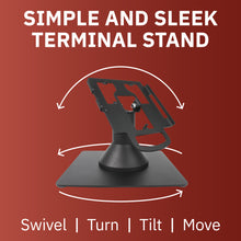 Load image into Gallery viewer, Pax Px5 Freestanding Low Swivel and Tilt Stand with Square Plate