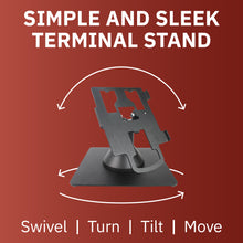 Load image into Gallery viewer, Pax PX7 Freestanding Low Swivel and Tilt Stand with Square Plate