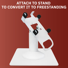 Load image into Gallery viewer, Freestanding Countertop Base Plate for Terminal and POS Equipment Stands (White)