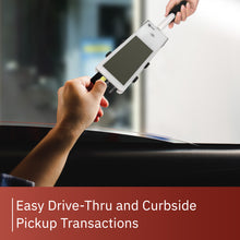 Load image into Gallery viewer, Clover Flex POS Drive-Thru Hand Held Mount (White)