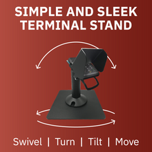 Load image into Gallery viewer, Miura M010 Freestanding Swivel and Tilt Stand with Square Plate and PIN Shield