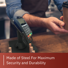 Load image into Gallery viewer, Ingenico IPP 310 / 315 / 320 / 350 Freestanding Swivel and Tilt Stand with Square Plate