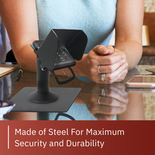 Load image into Gallery viewer, Miura M010 Freestanding Swivel and Tilt Stand with Square Plate and PIN Shield