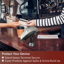 Load image into Gallery viewer, Ingenico IPP 310 / 320 / 350 Swivel and Tilt Stand and Spill Cover