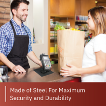 Load image into Gallery viewer, Verifone Vx520 Freestanding Swivel and Tilt Stand with Key Locking Mechanism