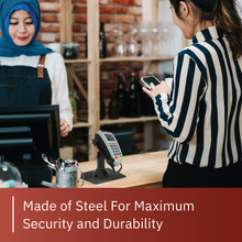 Load image into Gallery viewer, Ingenico ICT 220 & ICT 250 Freestanding Swivel and Tilt Stand with Square Plate