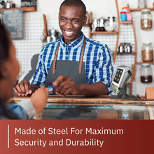 Load image into Gallery viewer, Pax A80 Freestanding Swivel and Tilt Stand with Square Plate