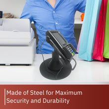 Load image into Gallery viewer, PAX S300 & SP30 Low Freestanding Swivel Stand with Round Plate