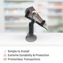 Load image into Gallery viewer, PAX A80 Swivel and Tilt Stand with Device to Stand Security Tether Lock, Two Keys 8"