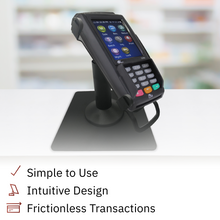 Load image into Gallery viewer, PAX S300 & PAX SP30 Freestanding Swivel and Tilt Stand with Square Plate