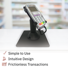 Load image into Gallery viewer, Verifone Vx805 Freestanding Swivel and Tilt Stand with Square Plate