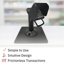 Load image into Gallery viewer, Miura M010 Freestanding Swivel and Tilt Stand with Square Plate and PIN Shield