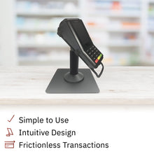 Load image into Gallery viewer, Verifone V400C Plus Freestanding Swivel and Tilt Stand with Square Plate