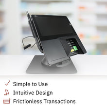 Load image into Gallery viewer, Pax PX7 Freestanding Low Swivel and Tilt Stand with Square Plate