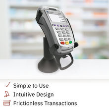 Load image into Gallery viewer, Verifone Vx520 Swivel Stand and Spill Cover