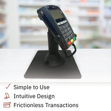 Load image into Gallery viewer, Ingenico IPP 310 / 315 / 320 / 350 Freestanding Swivel and Tilt Stand with Square Plate