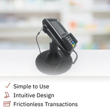 Load image into Gallery viewer, PAX S300 & SP30 Low Freestanding Swivel Stand with Round Plate