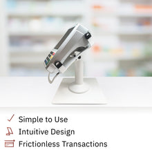 Load image into Gallery viewer, Pax A80 Freestanding Swivel and Tilt Stand with Square Plate (White)