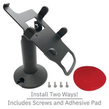 Load image into Gallery viewer, Verifone Vx805 Swivel and Tilt Stand with Device to Stand Security Tether Lock, Two Keys 8"